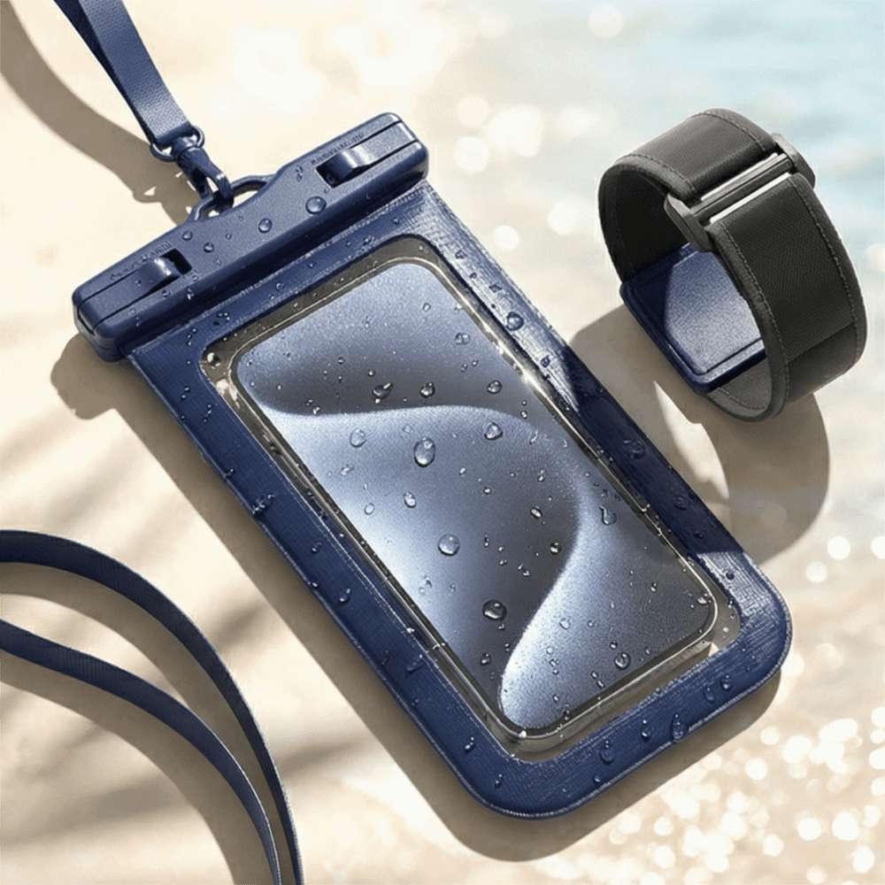 Dry Bag Waterproof - Tas Ponsel Tahan Air dengan Tali
