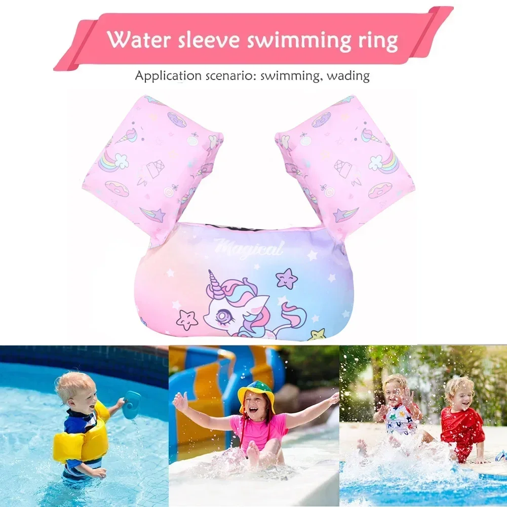 Life Jacket - Jaket Pelampung Lengan Kartun Lingkaran Renang