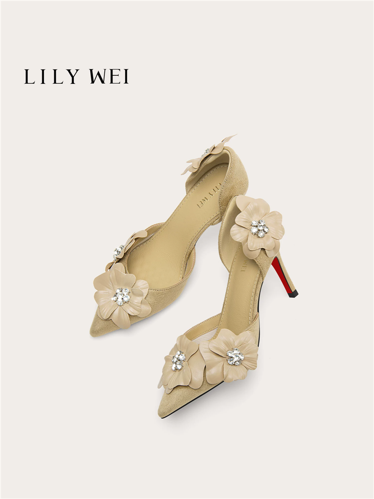 Water Shoes - Sandal Wanita Musim Semi/Panas Model Runcing