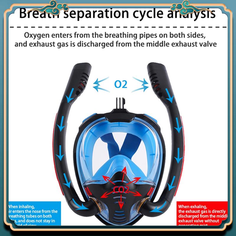 Diving Mask - Masker Snorkeling Terbaru Masker Selam Silikon