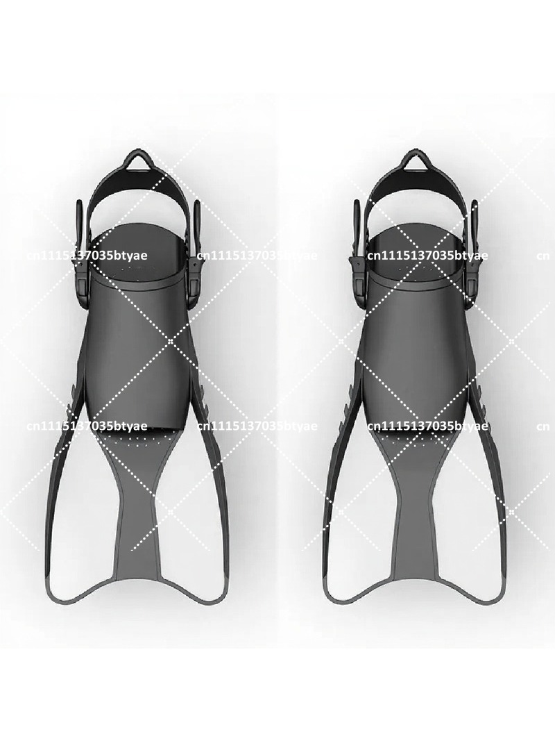 Snorkeling Gear - Sirip Selam Profesional dengan Tali Pengikat