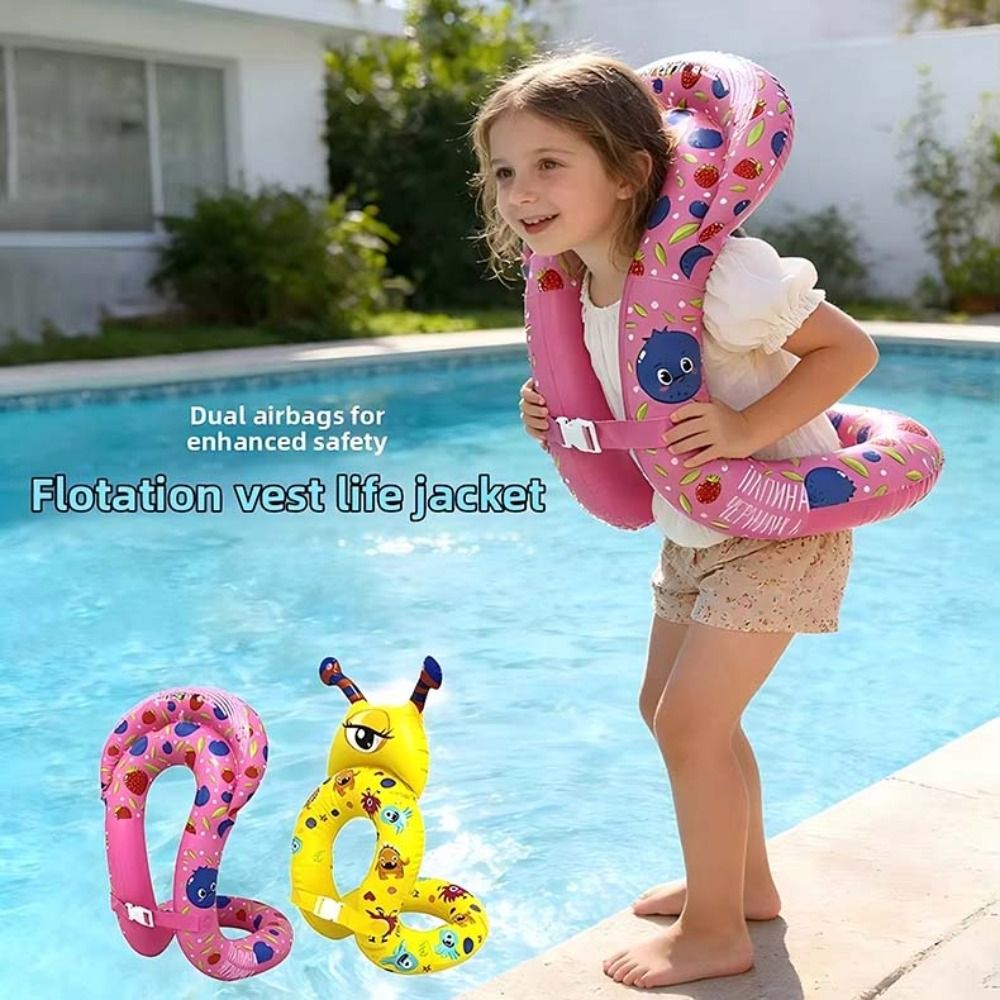 Life Jacket - Jaket Pelampung Anak Desain Tiup, Dapat