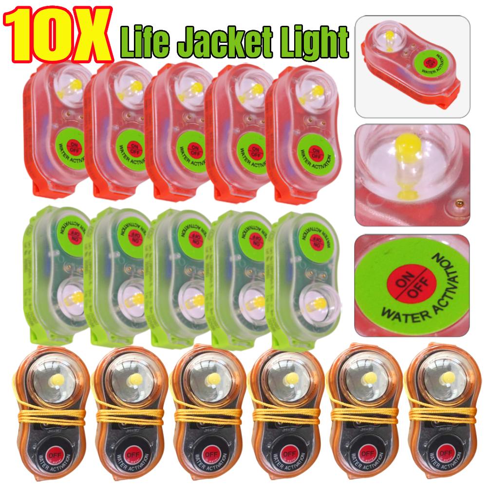 Life Jacket - 1-10 Buah Lampu Jaket Pelampung Lithium