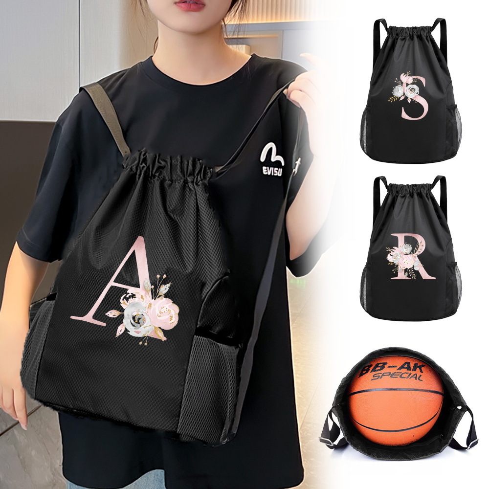 Dry Bag Waterproof - Tas serut hitam, ransel olahraga, tas