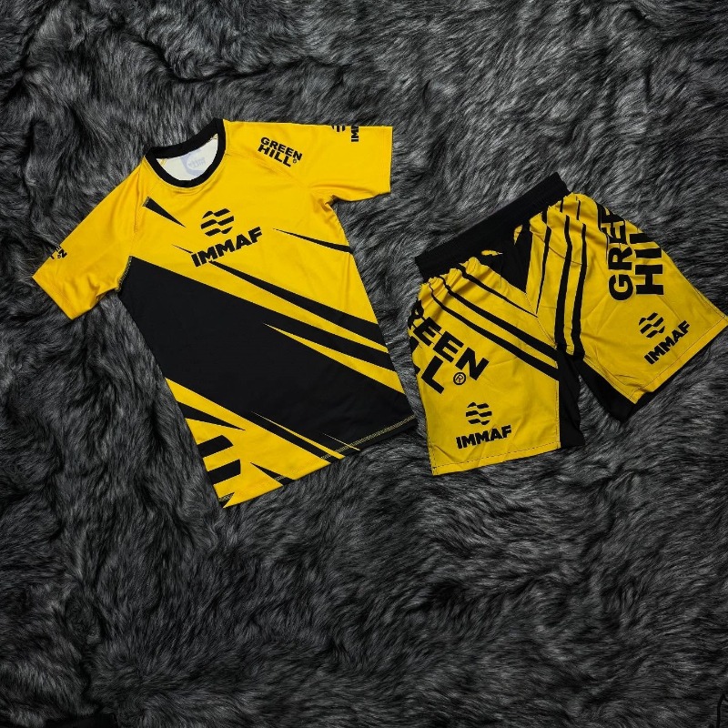 Rash Guard - Set Olahraga IMMAF 2026 Terbaru Kaos