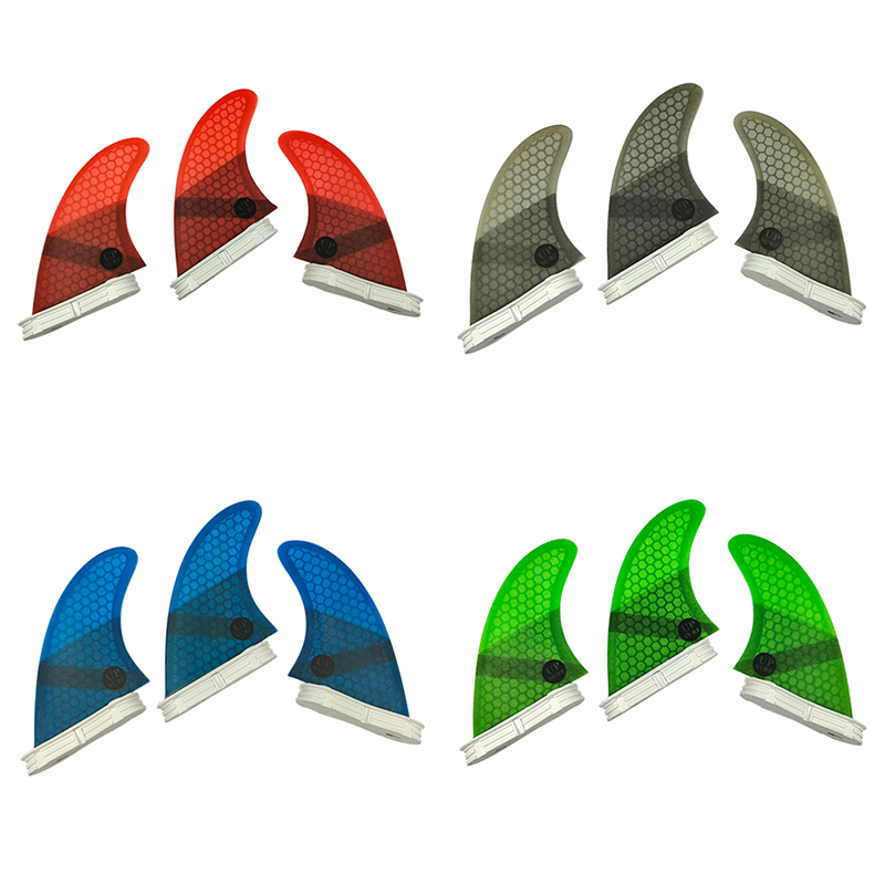 Sirip Selancar M Tri Fins UPSU - Surfboard Leash ulasan dan harga