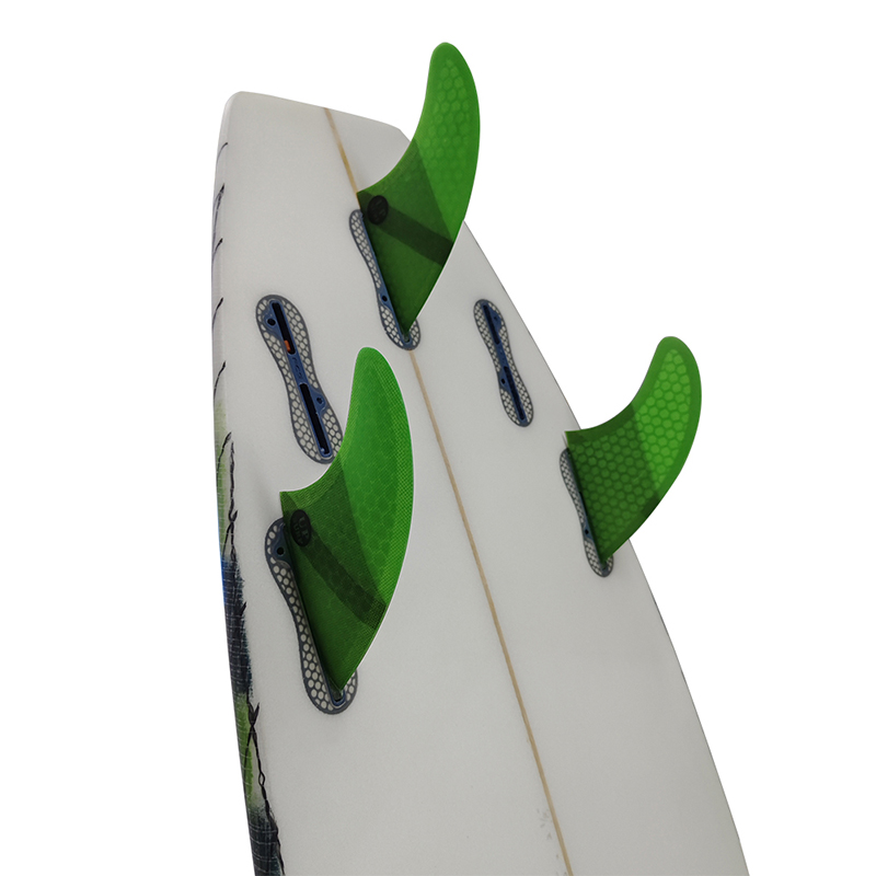 Sirip Selancar M Tri Fins UPSU - Surfboard Leash ulasan dan harga