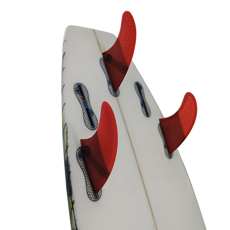 Sirip Selancar M Tri Fins UPSU - Surfboard Leash ulasan dan harga