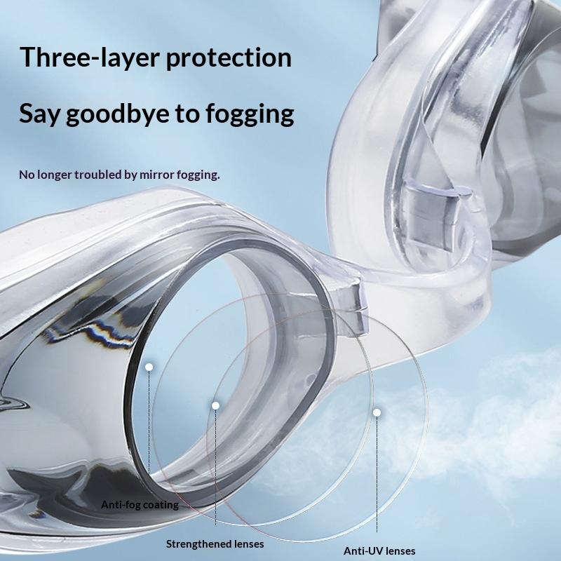 1 Buah Kacamata Silikon HD Tah - Goggles Swim ulasan dan harga