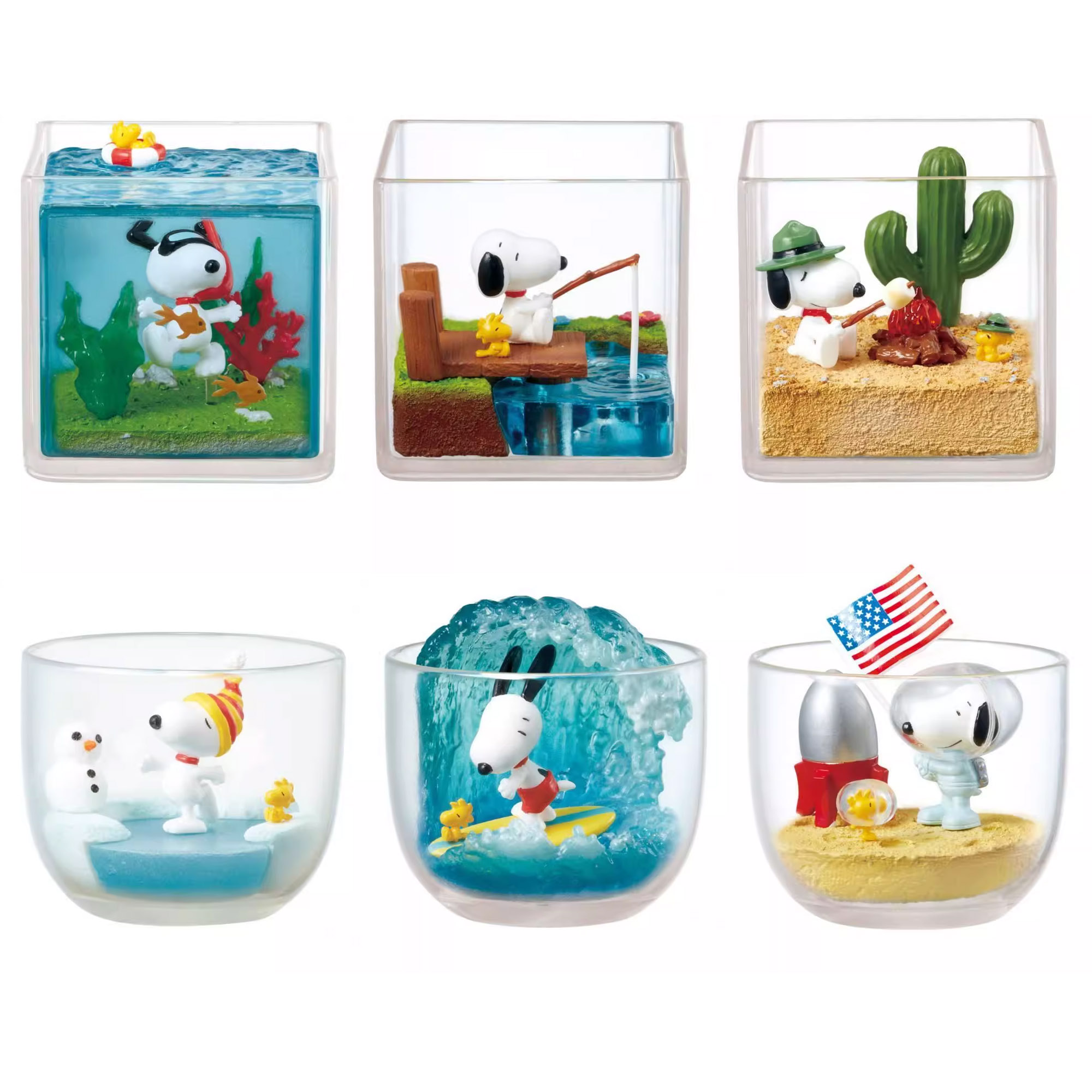 Snoopy Woodstock Waktu Bahagia - Snorkel Set ulasan dan harga