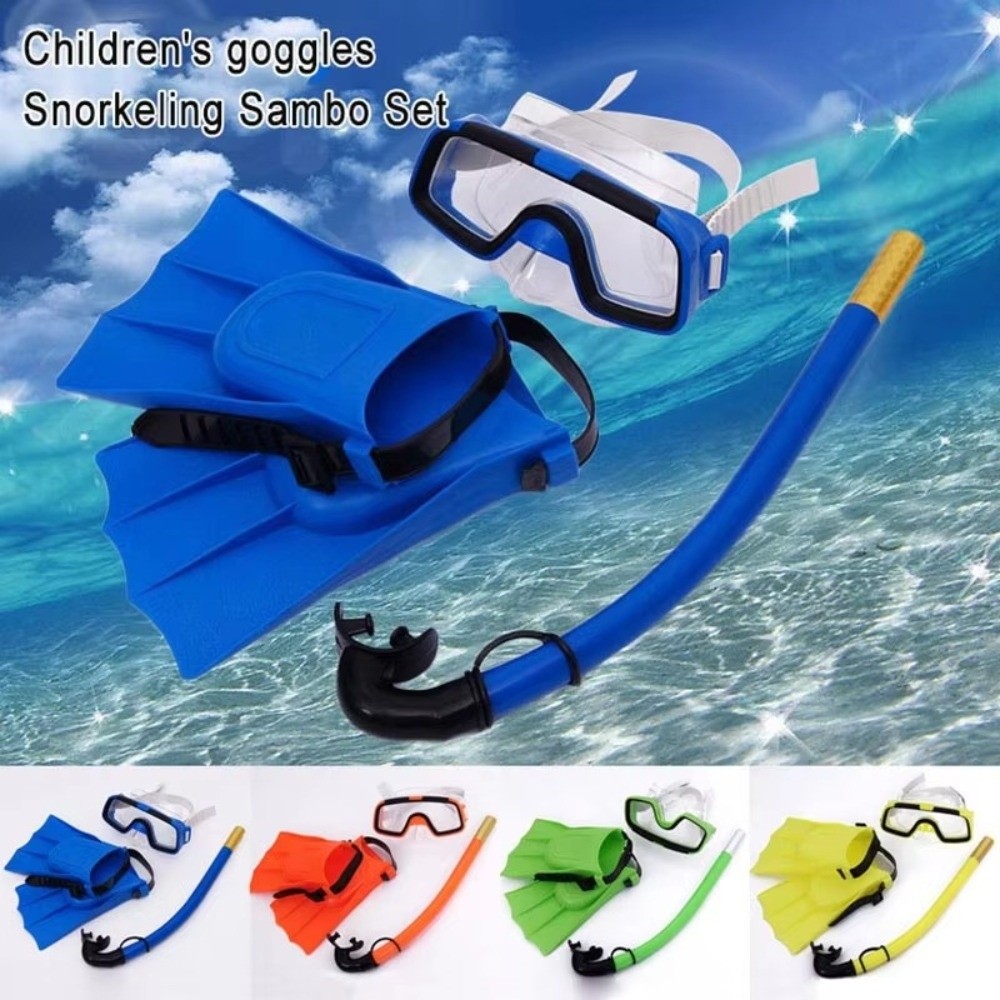 Set Masker Selam Anak Anti Kab - Snorkel Set ulasan dan harga