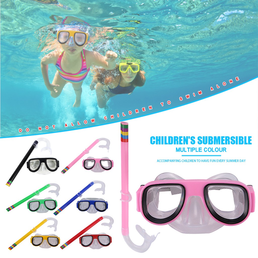 Masker Kacamata Selam Anak-ana - Snorkel Set ulasan dan harga