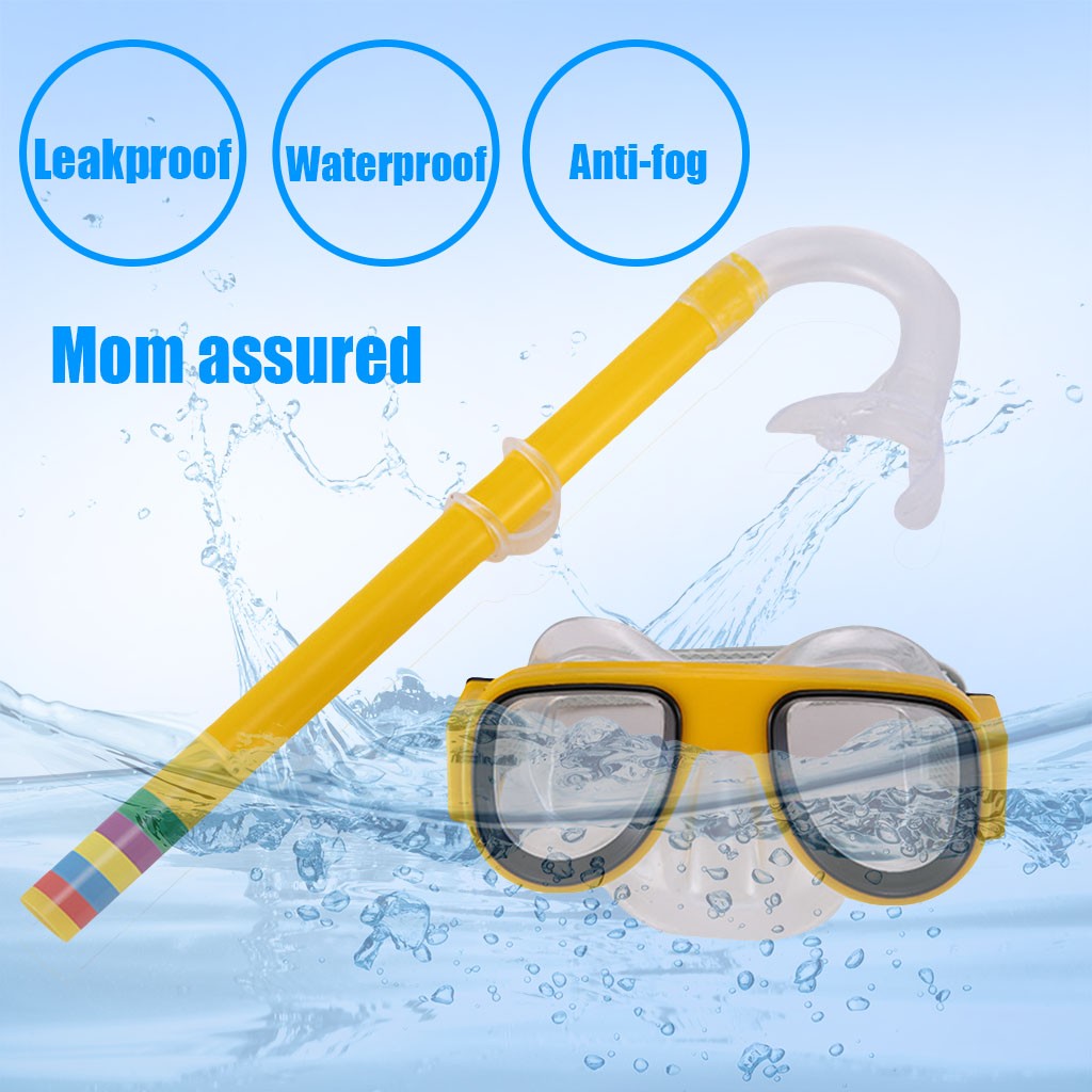 Masker Kacamata Selam Anak-ana - Snorkel Set ulasan dan harga