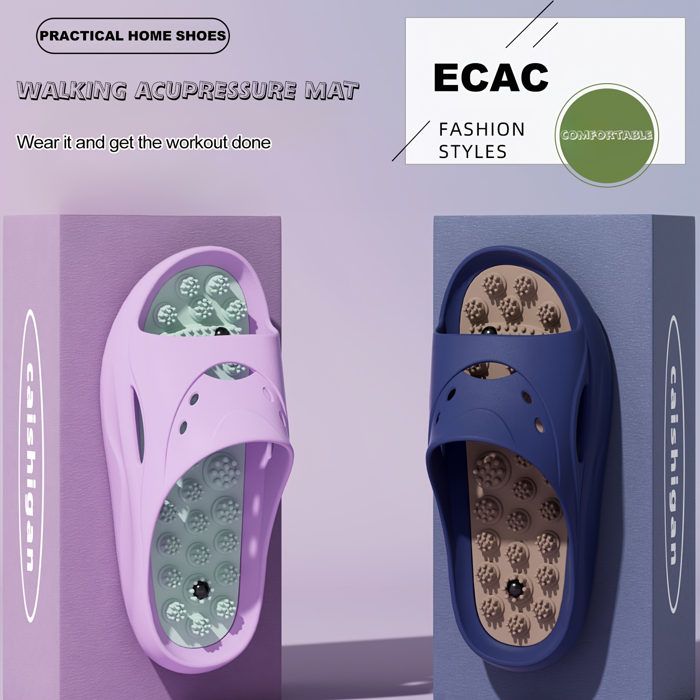 Sandal Pijat EVA Wanita Pria,  - Water Shoes ulasan dan harga