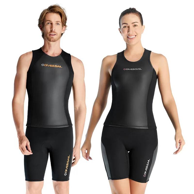Rompi Wetsuit Kulit Neoprena 2 - Wetsuit Men ulasan dan harga