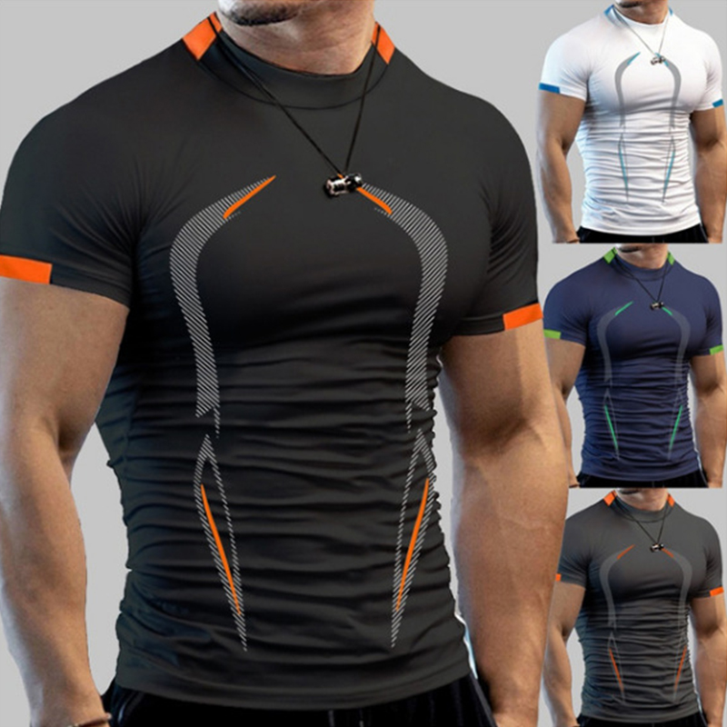 Kaus olahraga kompresi Gym ber - Rash Guard ulasan dan harga