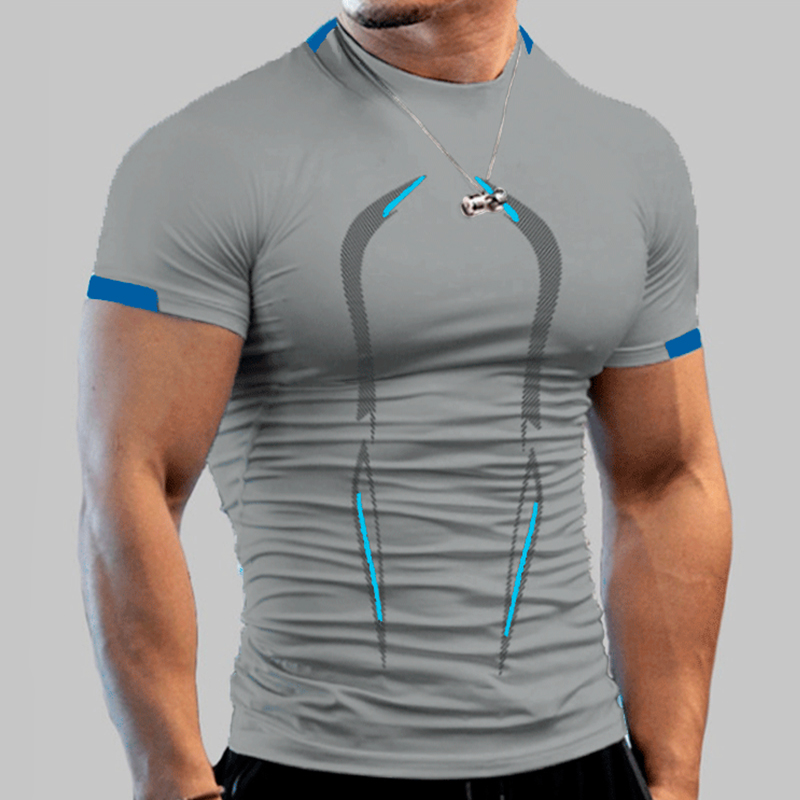 Kaus olahraga kompresi Gym ber - Rash Guard ulasan dan harga