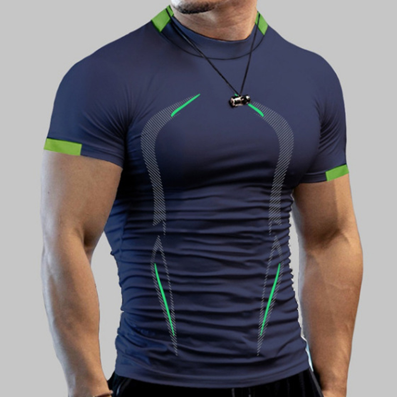 Kaus olahraga kompresi Gym ber - Rash Guard ulasan dan harga