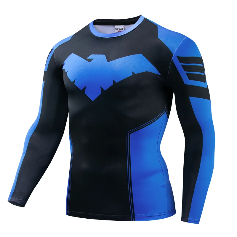 Kaos Olahraga Kompresi, Pakaia - Rash Guard ulasan dan harga