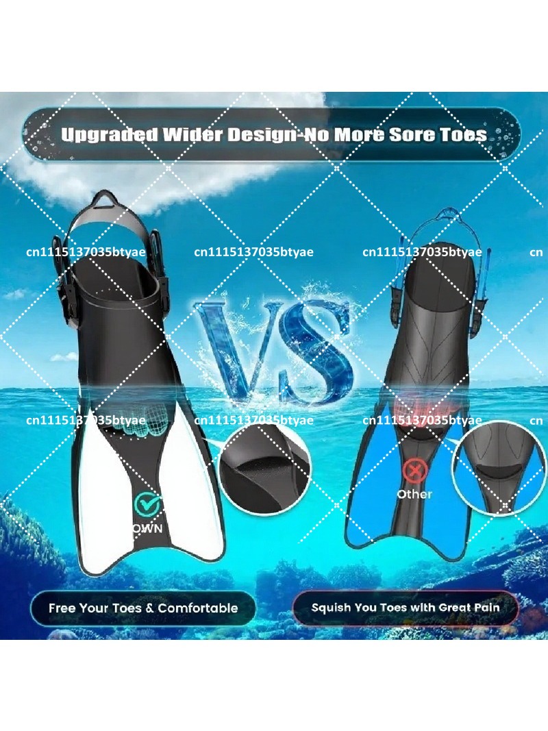 Sirip Selam Profesional dengan - Snorkeling Gear ulasan dan harga