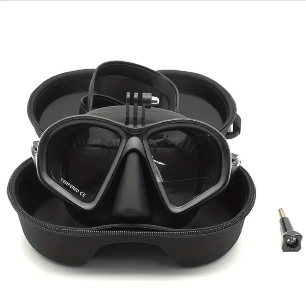 Masker Selam Kaca Tempered Lip - Snorkel Set ulasan dan harga