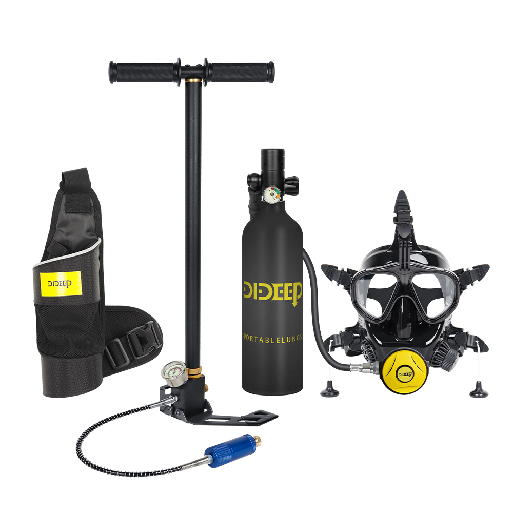 DIDEEP CE DOT 1L Tangki Udara  - Diving Mask ulasan dan harga