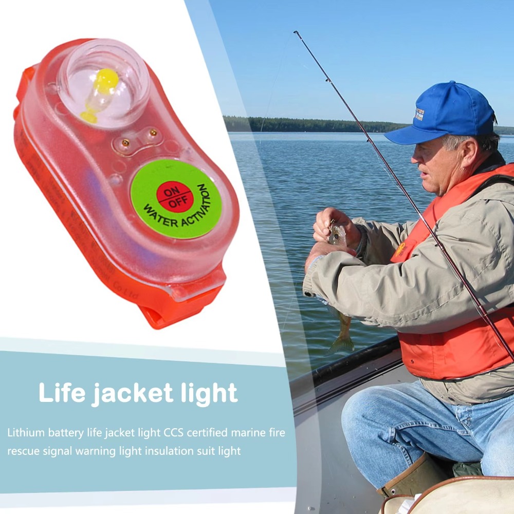 1/2 buah Lampu Pelampung LED T - Life Jacket ulasan dan harga