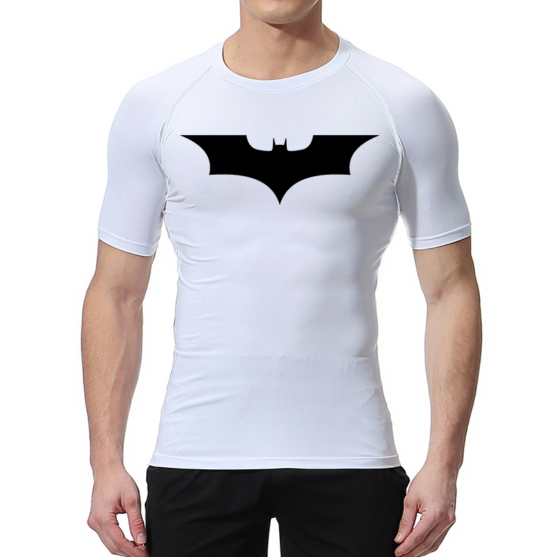 Kaus kompresi gambar kelelawar - Rash Guard ulasan dan harga