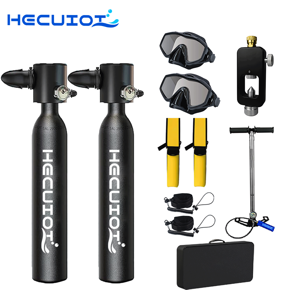 HECUIOI Peralatan Menyelam Tan - Snorkel Set ulasan dan harga
