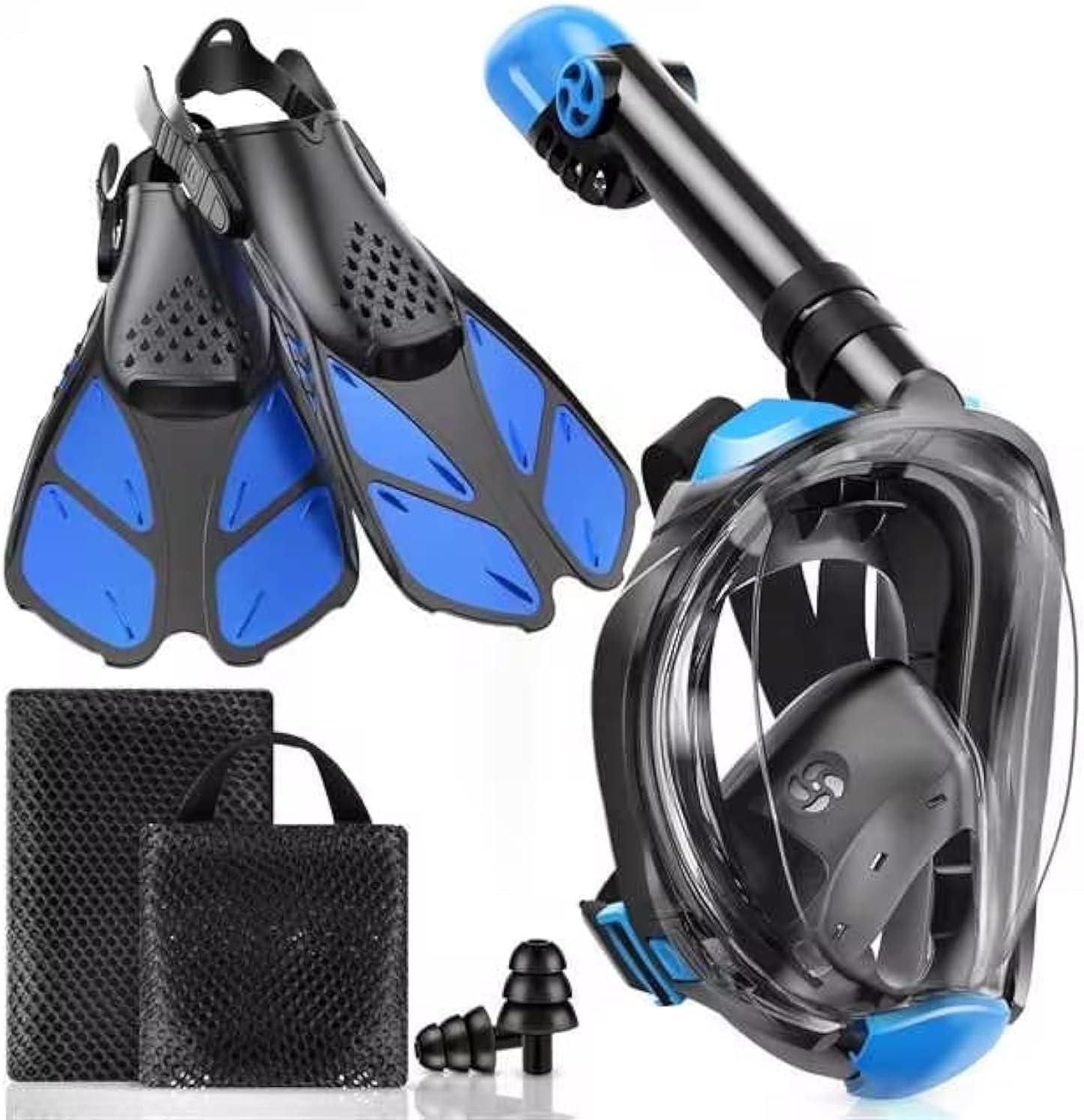 Masker Snorkel Full Face Devil - Snorkel Set ulasan dan harga