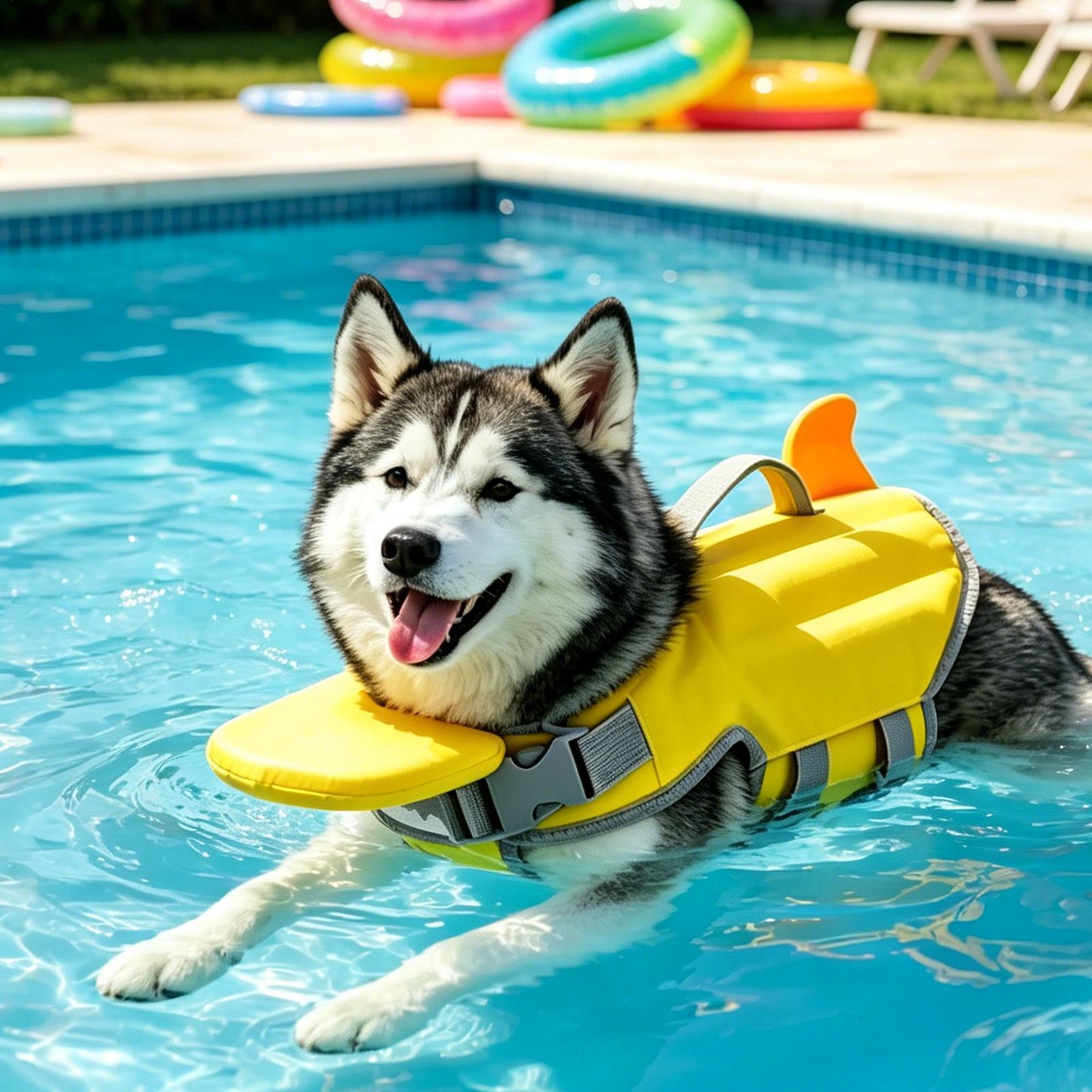 Jaket Pelampung Anjing Portabe - Life Jacket ulasan dan harga