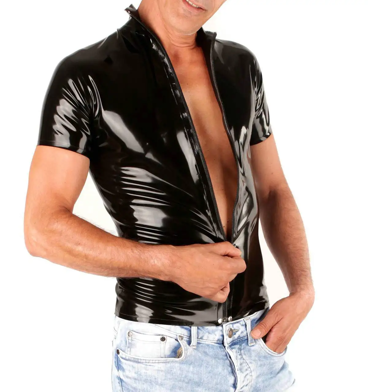 Celana dalam pria seksi lateks - Wetsuit Men ulasan dan harga