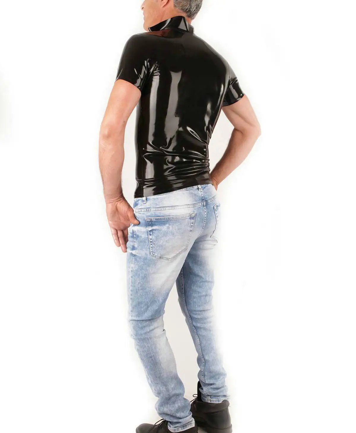 Celana dalam pria seksi lateks - Wetsuit Men ulasan dan harga