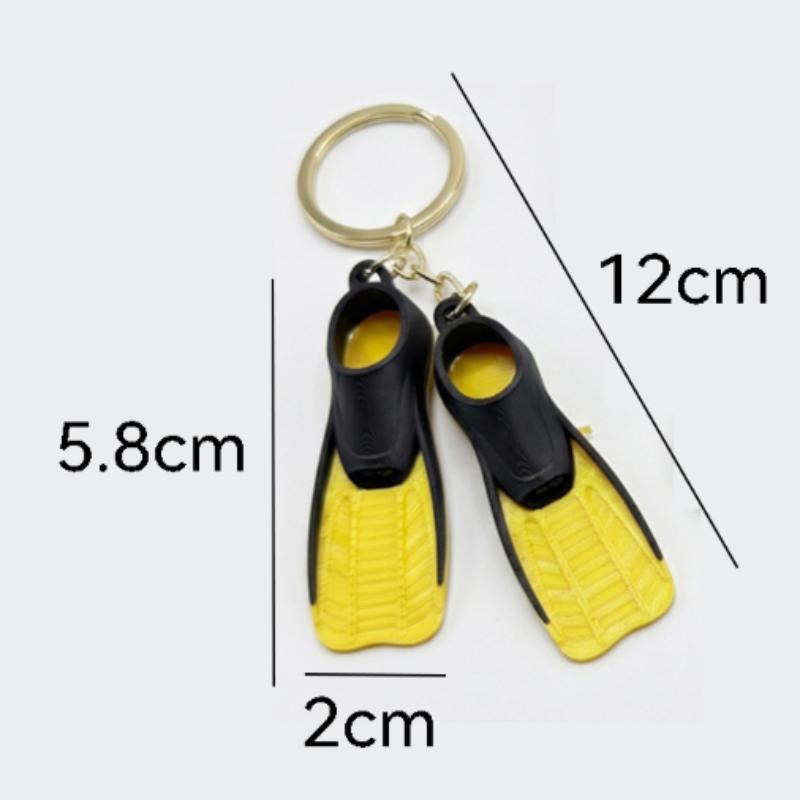 Gantungan Kunci Sirip Selam, G - Flippers Swimming ulasan dan harga